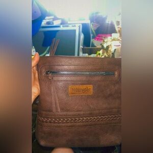 Wrangler shoulder bag (Brown)